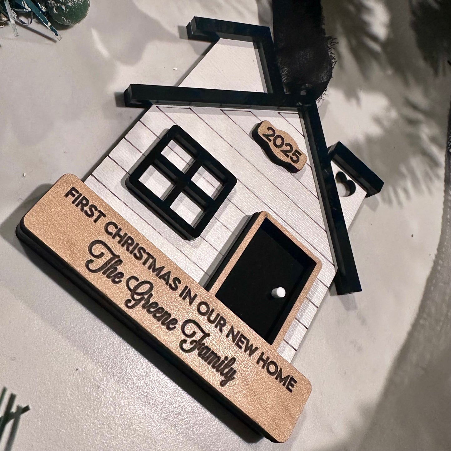 New Homeowner Christmas Ornament