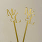 Monogram Drink Stirrers