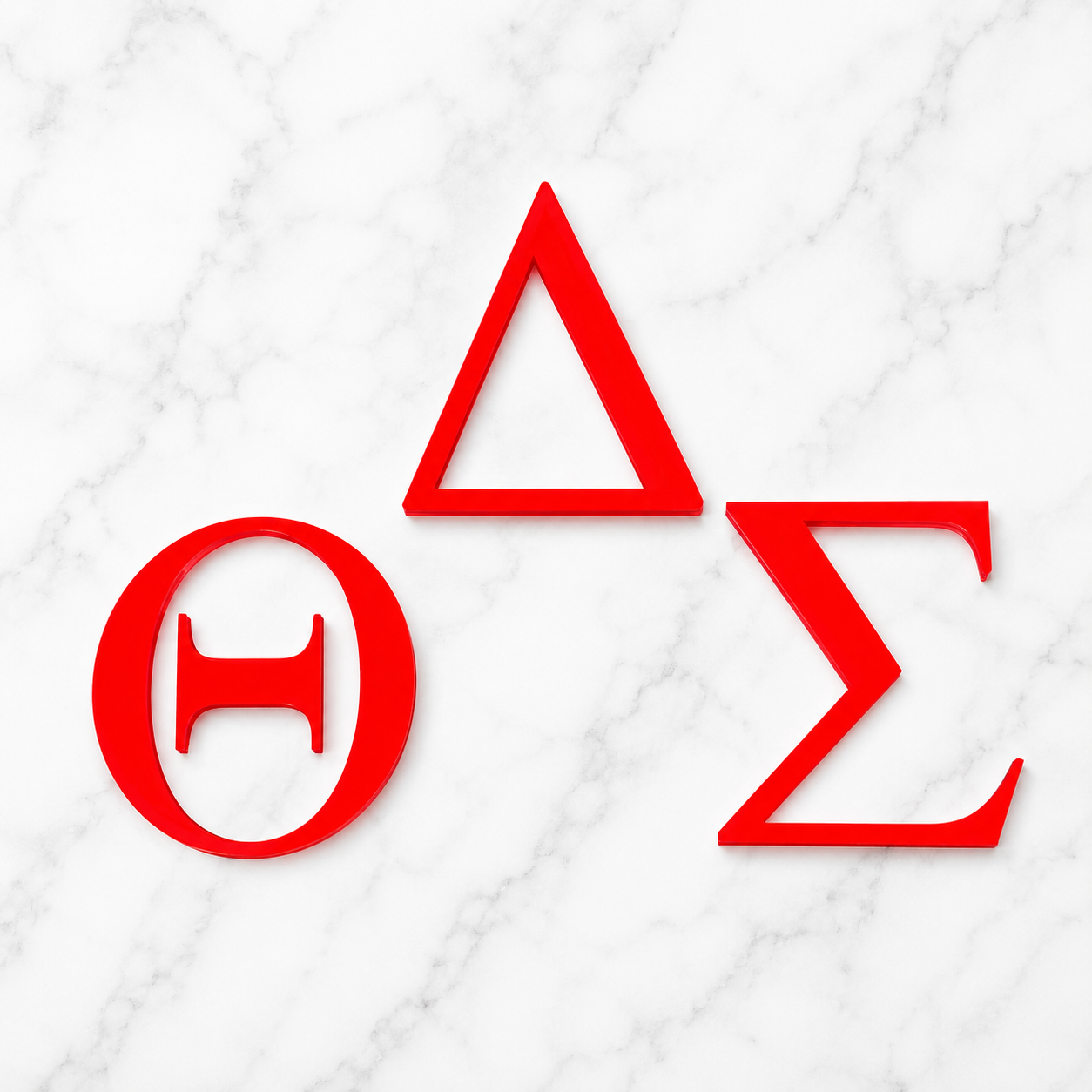 Acrylic Greek Letters