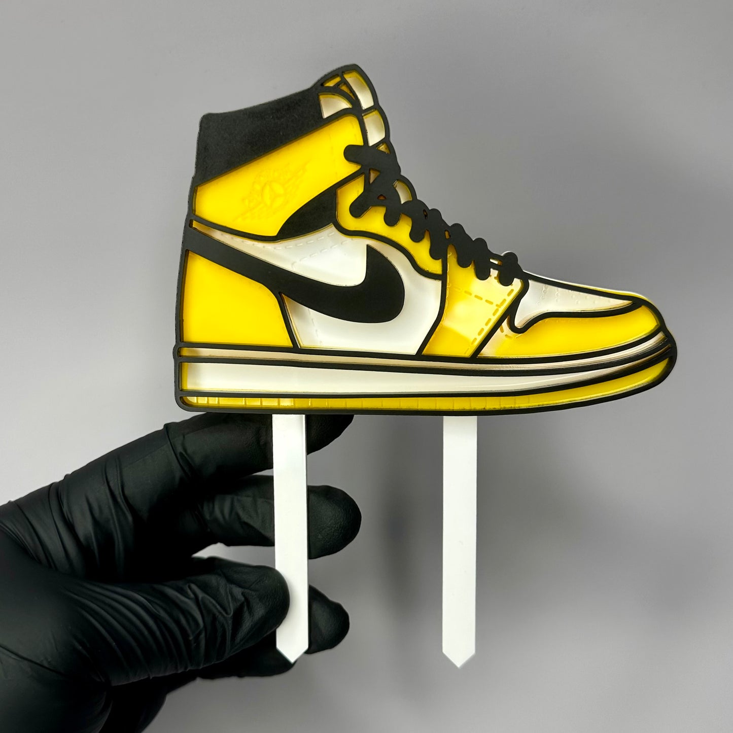 Jordan Air 1 Inspired Cake Topper