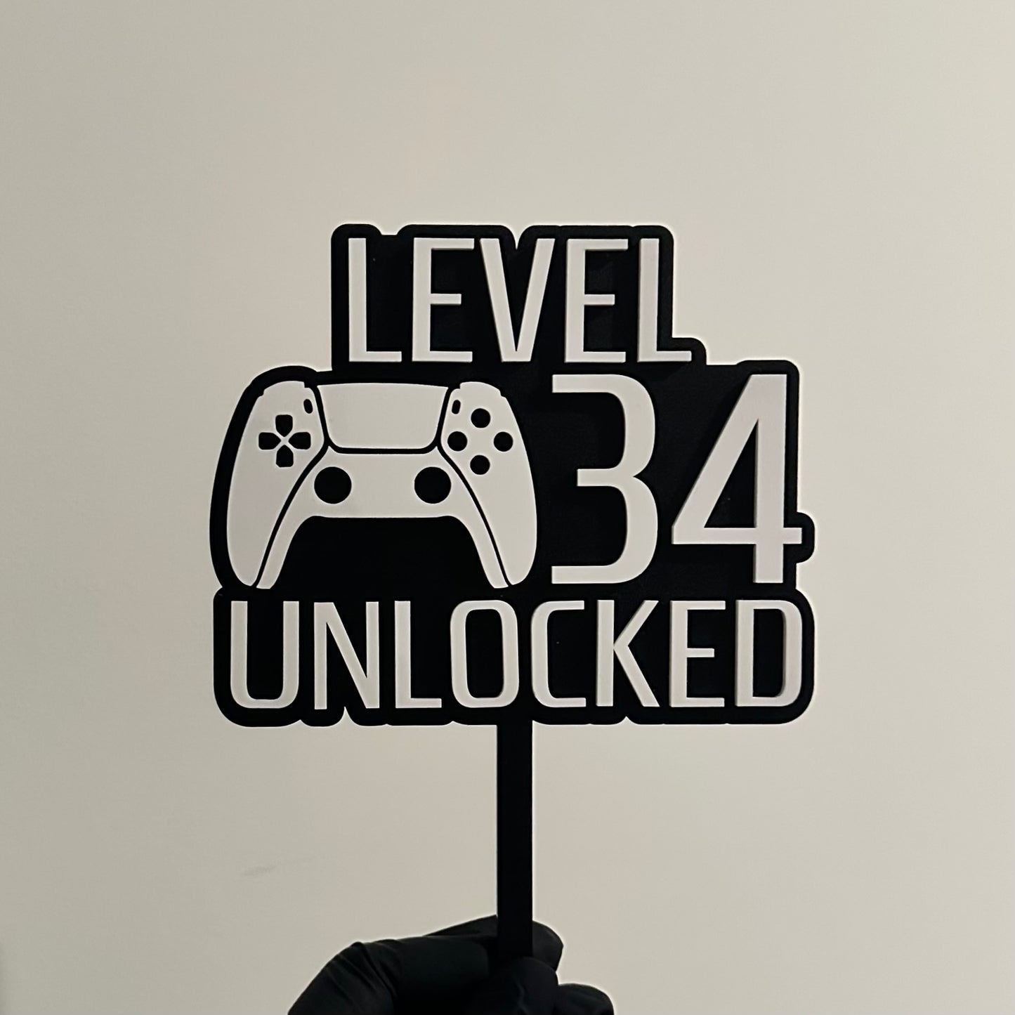 PlayStation Inspired Cake Topper