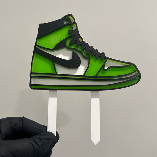 Jordan Air 1 Inspired Cake Topper