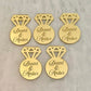 Ring Cupcake Toppers