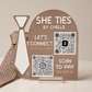 Custom Tie Themed QR Code Business Sign | Personalized Scan to Pay Sign | Social Media QR Display | Vendor Booth Sign | Business Counter Display