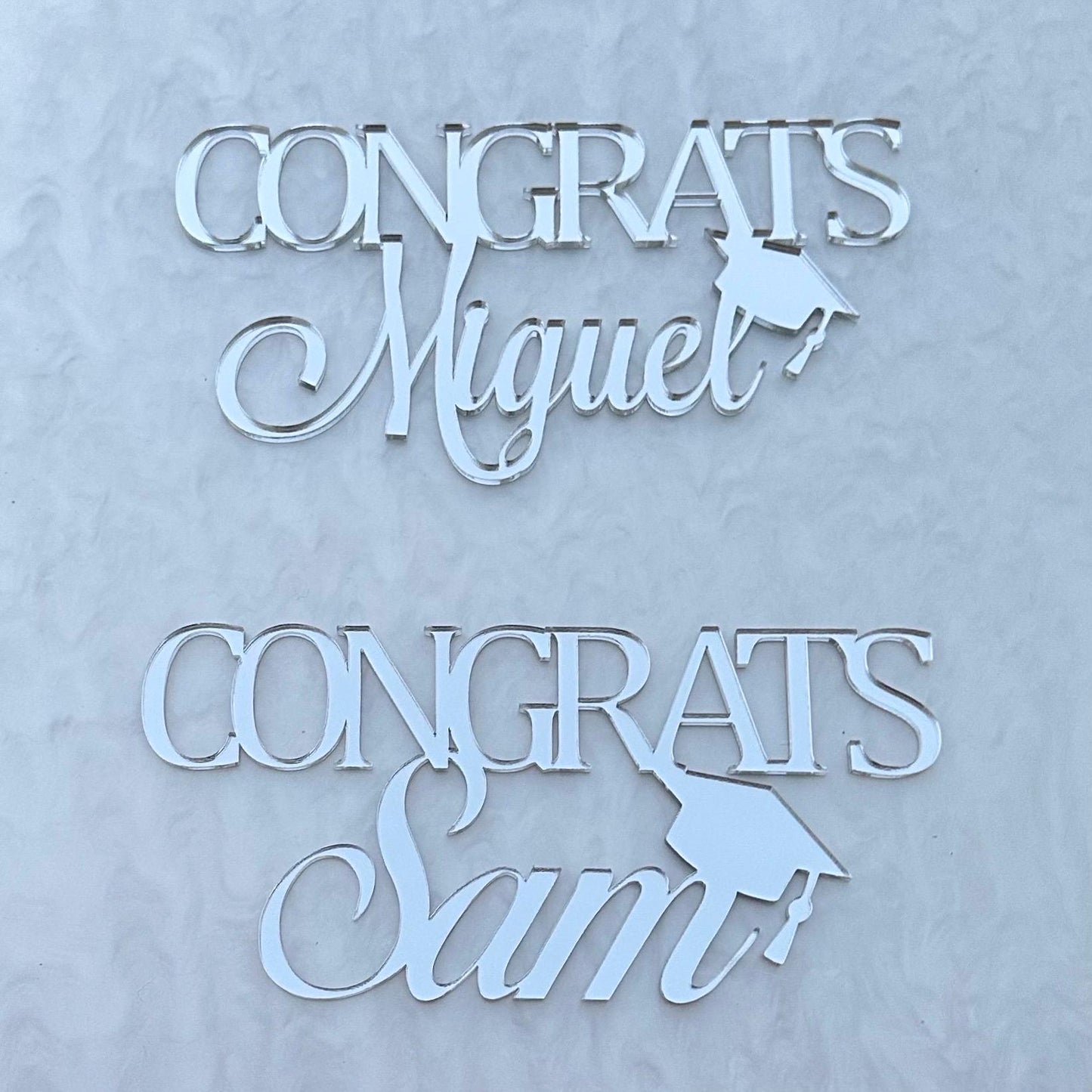 Graduation Cake Charm & Topper