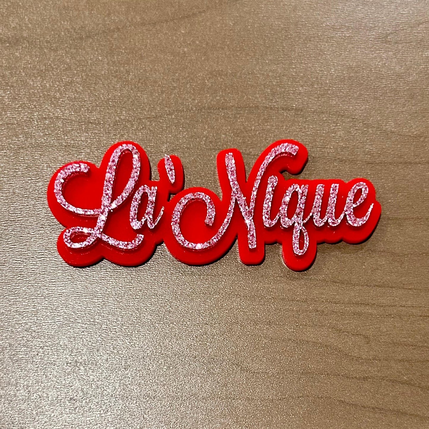 Double Layered Name Cake Charms