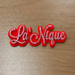 Double Layered Name Cake Charms