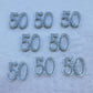 Age Cupcake Toppers (Double Layered)