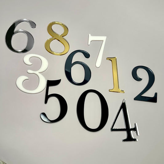 Acrylic Numbers & Letters