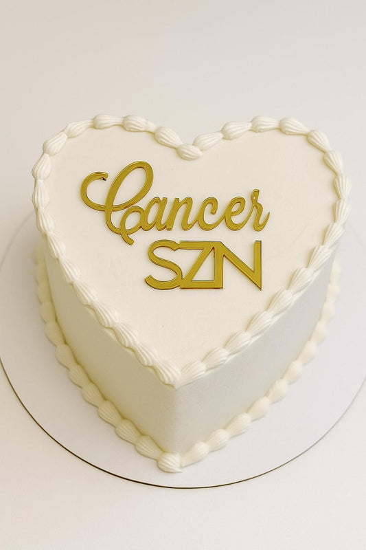 Zodiac Season Cake Charms