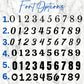 Acrylic Numbers & Letters