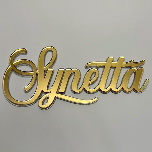Name Cake Charms