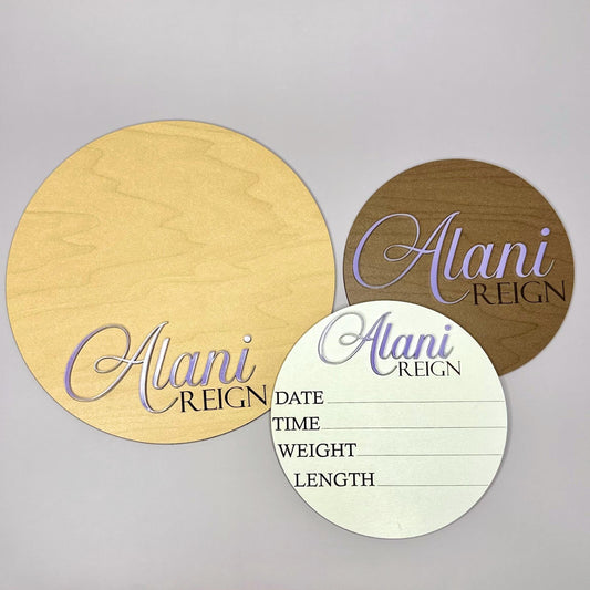 Baby Keepsake Signs