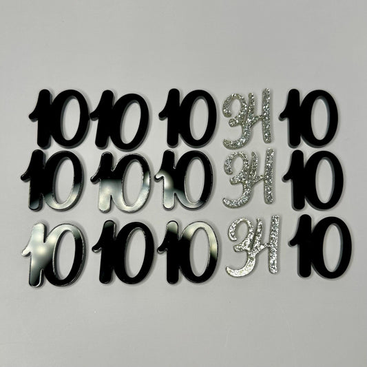 1” Treat Topper Numbers