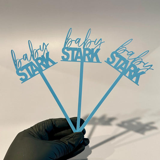 Baby Shower Drink Stirrers