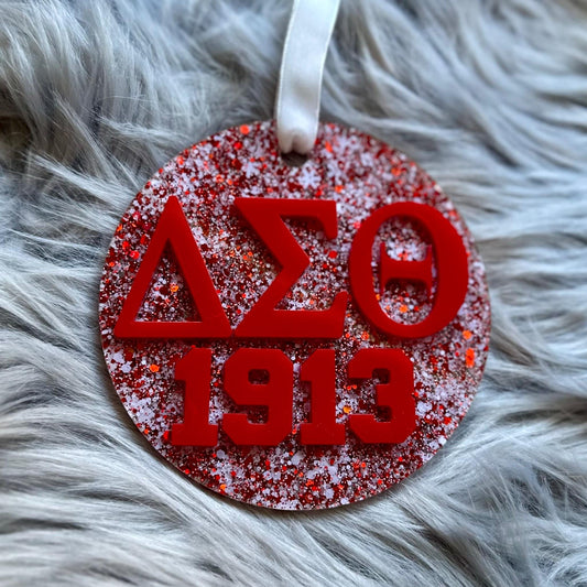 D9 Greek Inspired Christmas Ornaments