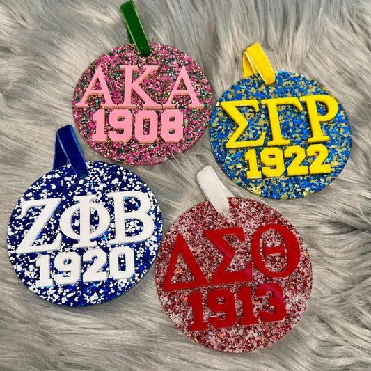 D9 Greek Inspired Christmas Ornaments