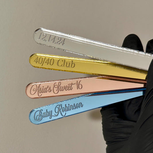Custom Engraved Treat Sticks