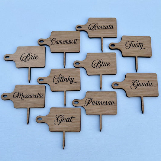 Charcuterie Cheese Markers