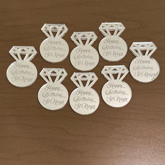 Ring Cupcake Toppers