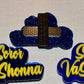 Greek D9 Inspired Name Pins
