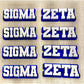 Greek Inspired Cupcake Toppers