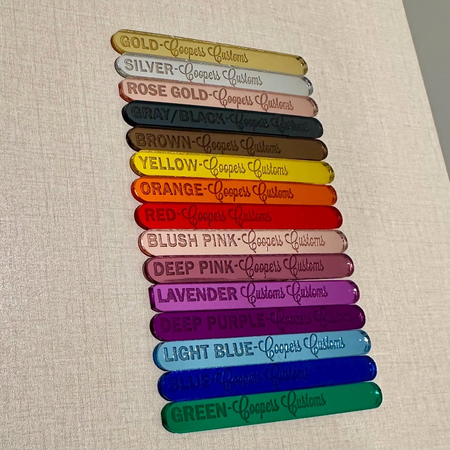 Cocktail Drink Tags