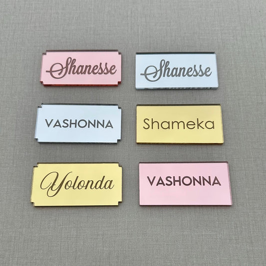 Acrylic Nameplates Cards