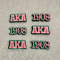 Greek Inspired Cupcake Toppers