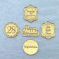 Retirement Cupcake Treat Toppers