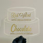Cake Tier Sign