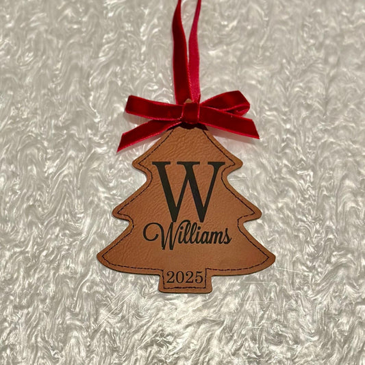 Personalized Initial Ornament