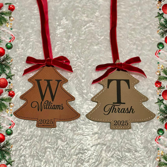 Personalized Initial Ornament