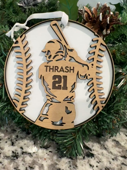 Baseball Sports Ornament