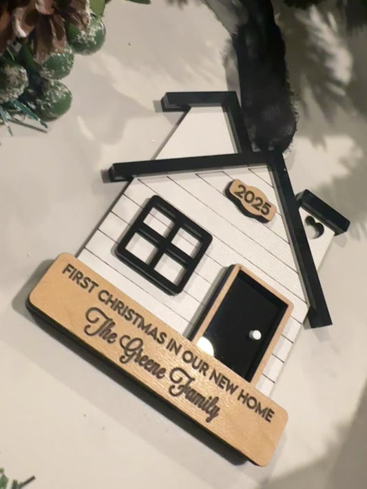 New Homeowner Christmas Ornament